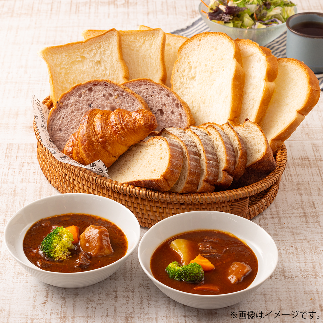 セレクトデリ2種＆冷凍パン5種の贅沢アソート