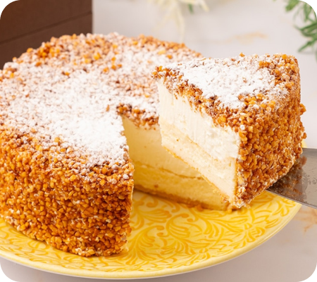 2層仕立ての贅沢チーズケーキ