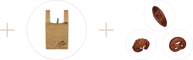 宝石箱2個＋エコバッグ＋飾りパンオーナメントセット